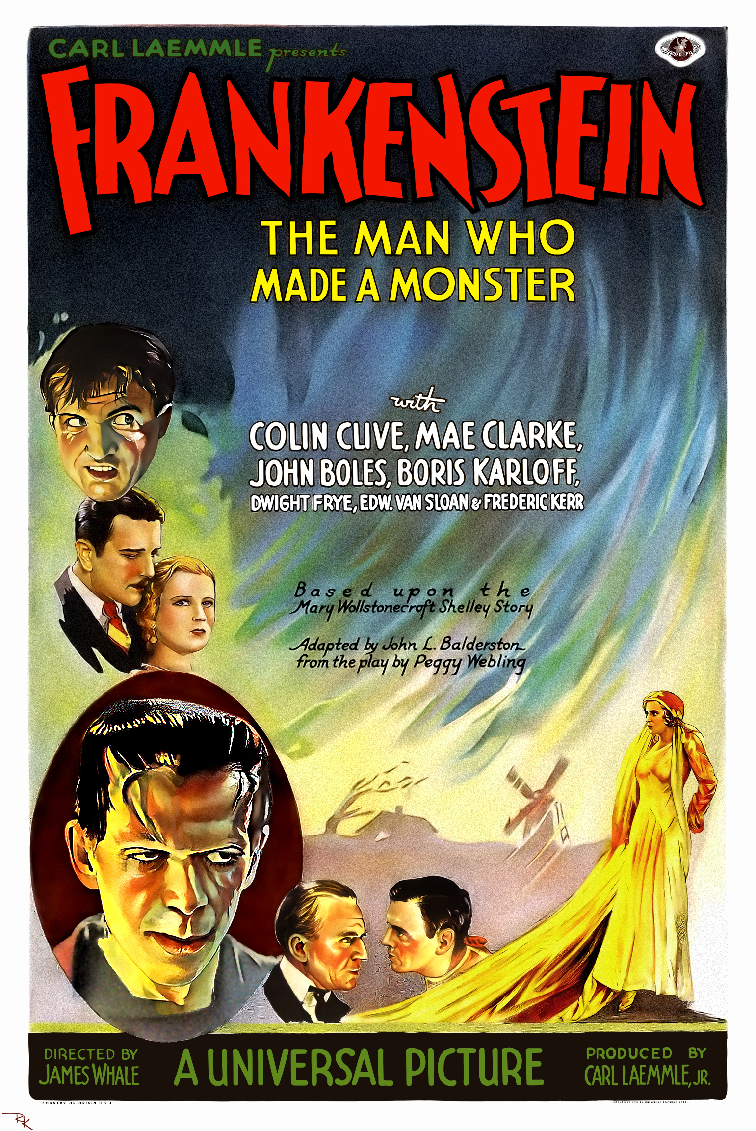 Frankenstein poster 1 after