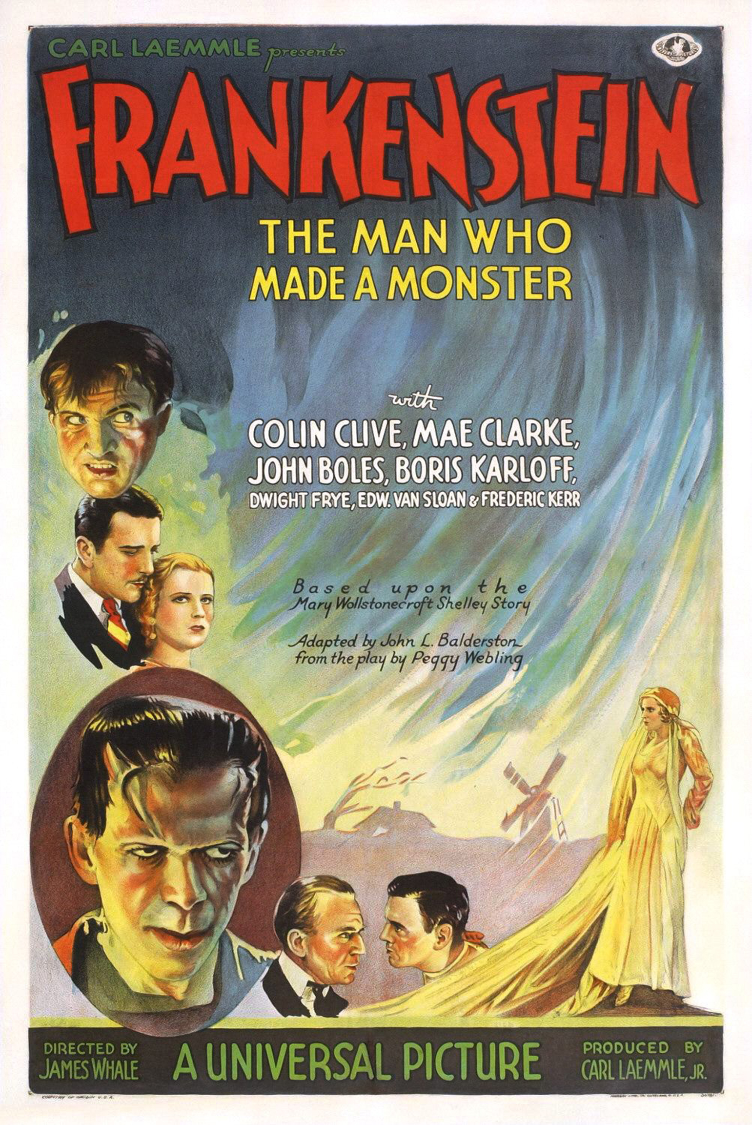 Frankenstein poster 1 before
