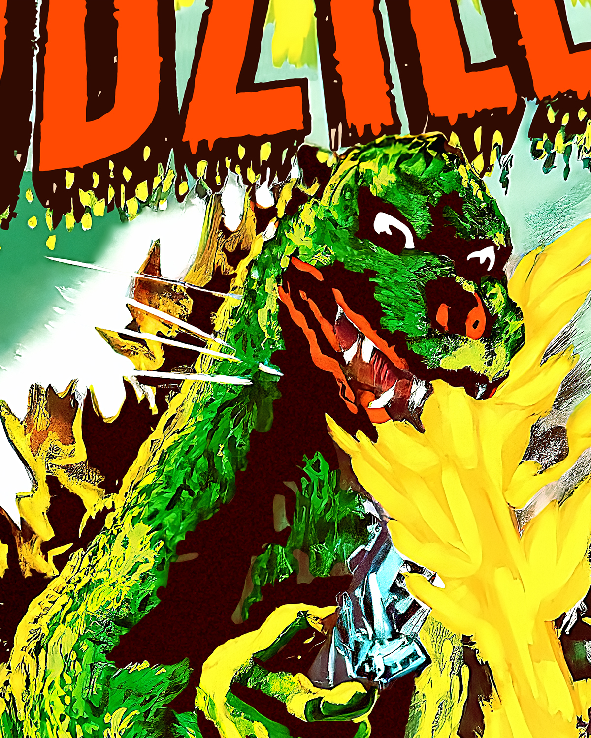 Before and After (1) Godzilla after