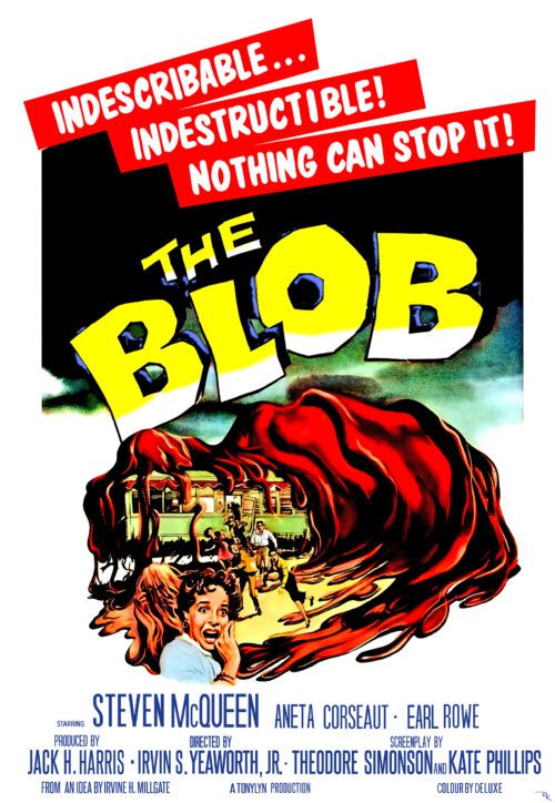 "The Blob" starring Steve McQueen