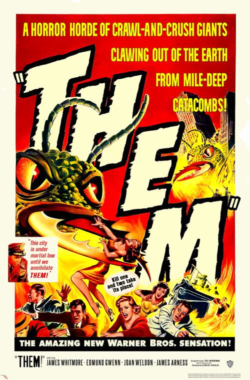 "Them!" starring James Whitmore and Edmund Gwenn