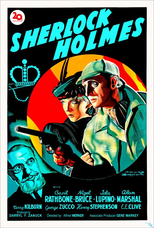 "The Adventures of Sherlock Holmes" starring Basil Rathbone