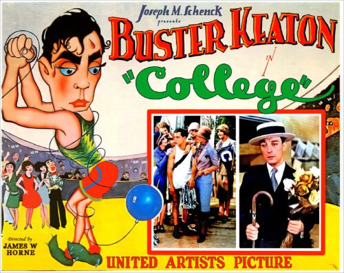 "College" starring Buster Keaton