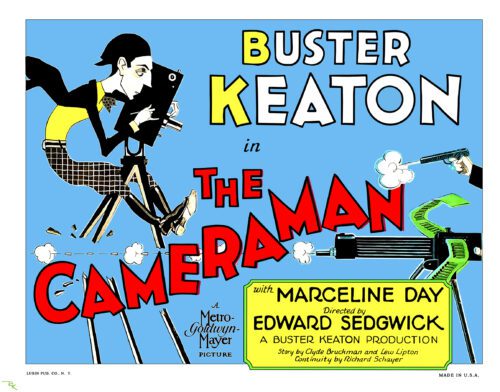 "The Cameraman" starring Buster Keaton