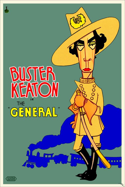 "The General" starring Buster Keaton (2)