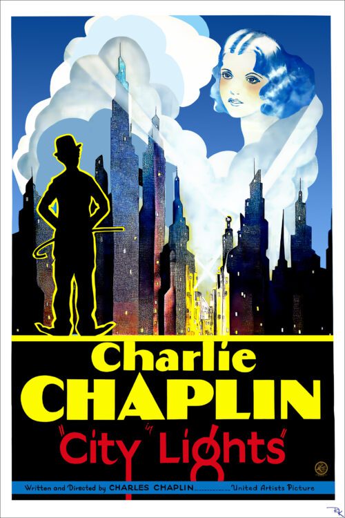 "City Lights" starring Charlie Chaplin (1)