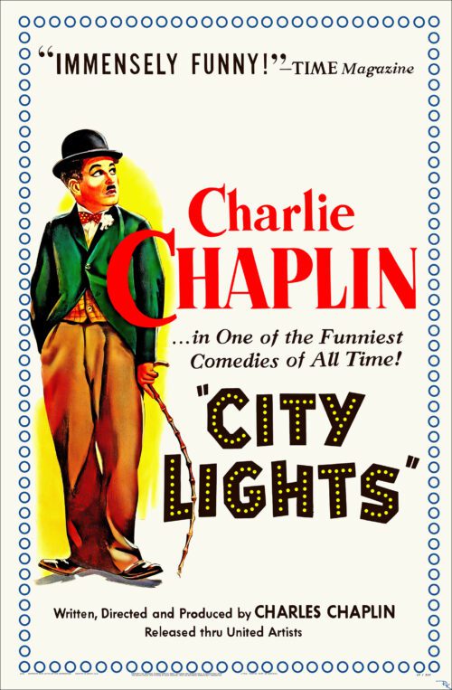 "City Lights" starring Charlie Chaplin (2)