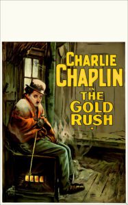 Digitally restored “The Goldrush” movie poster starring and directed by Charlie Chaplin - The Movie Poster Store