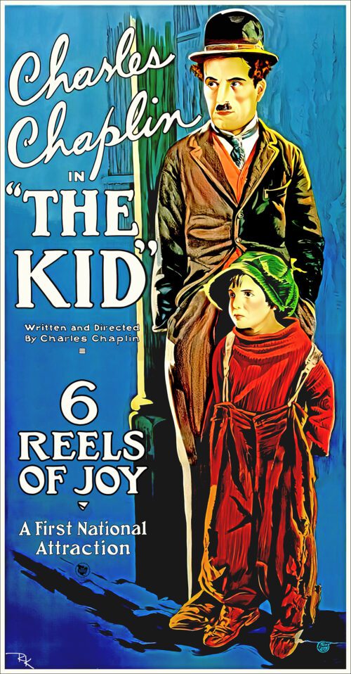 "The Kid" starring Charlie Chaplin