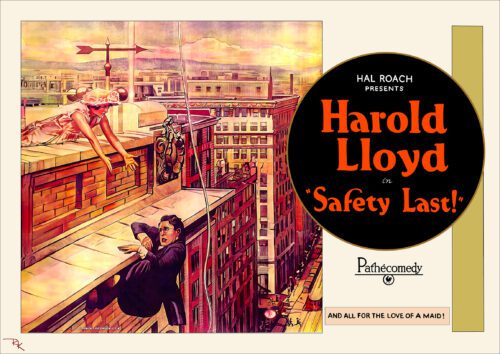 "Safety Last" starring Harold Lloyd (2)