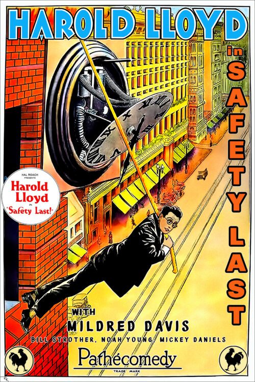 "Safety Last" starring Harold Lloyd (1)