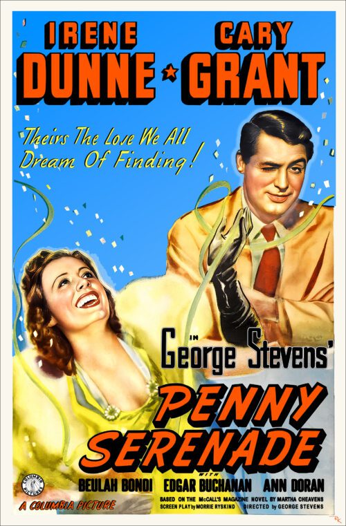 "Penny Serenade" starring Irene Dunne and Cary Grant