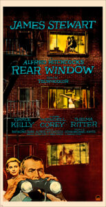 Digitally restored Rear Window directed by Alfred Hitchcock, starring James Stewart and Grace Kelly - The Movie Poster Store