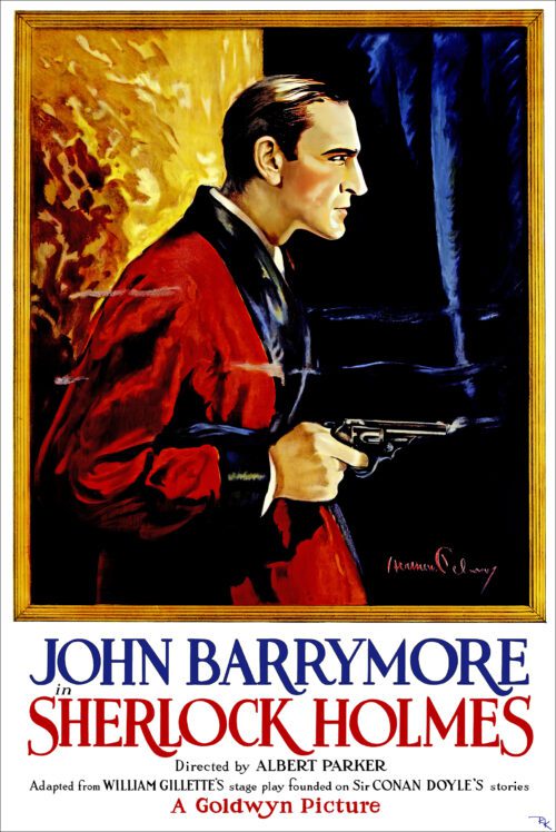 "Sherlock Holmes" starring John Barrymore