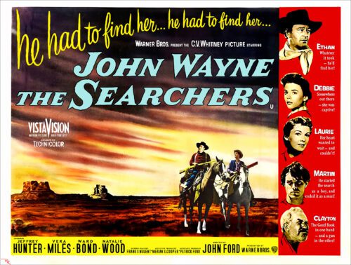 "The Searchers" starring John Wayne