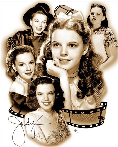 Judy Garland Collage