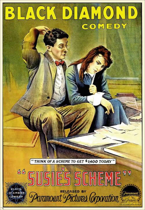 "Susie's Scheme" from United States Moving Picture Co. (1917)