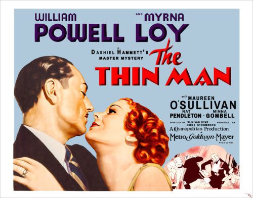 "The Thin Man" starring William Powell and Myrna Loy (1)