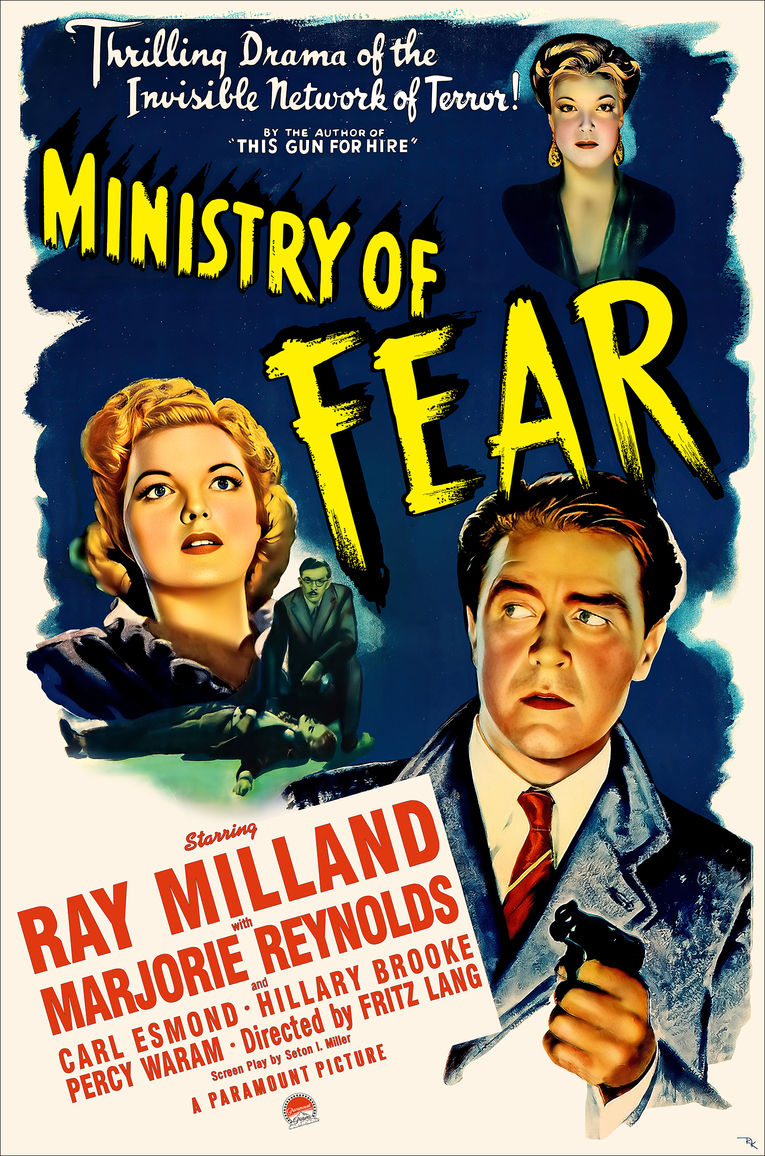 "Ministry of Fear" starring Ray Milland "Ministry of Fear" starring Ray Milland