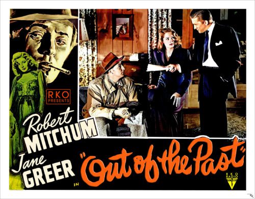 "Out of the Past" starring Robert Mitchum and Kirk Douglas (2)