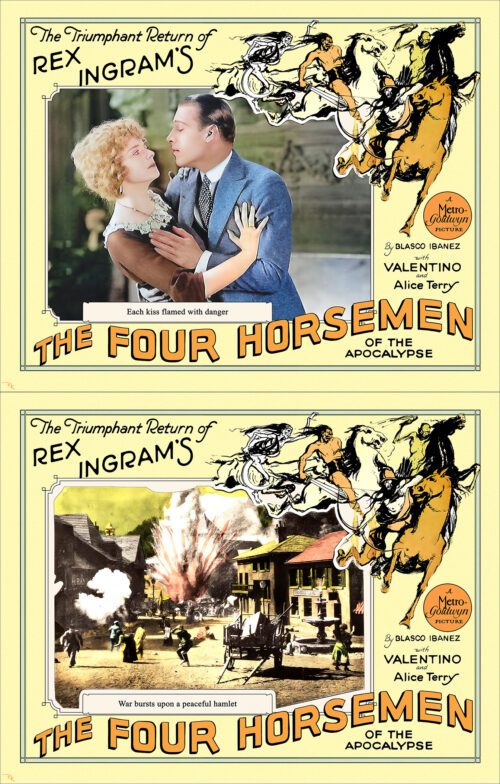 "The Four Horsemen of the Apocalypse"  starring Rudolph Valentino