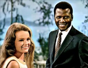 "Guess Who's Coming to Dinner" starring<br? Spencer Tracy, Katherine Hepburn, <br> Sidney Poitier Guess Whos Coming to Dinner still 1
